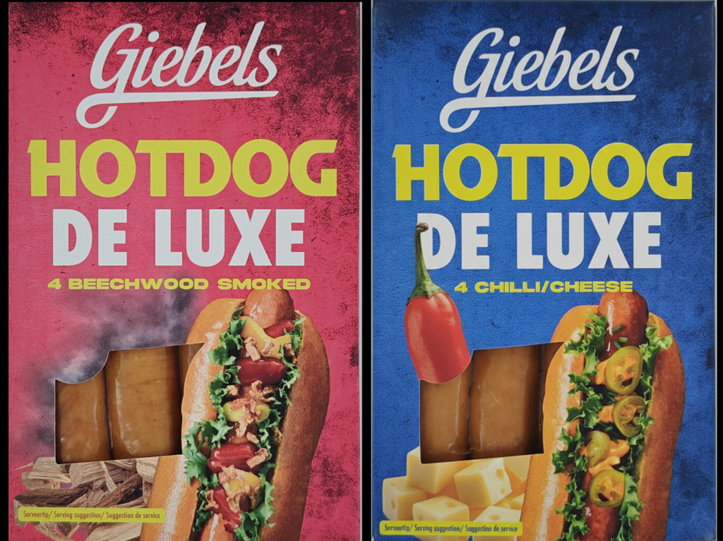 Beechwood Smoked x5 packs & Chili Cheese x5 packs Hotdog Deluxe Combi Box