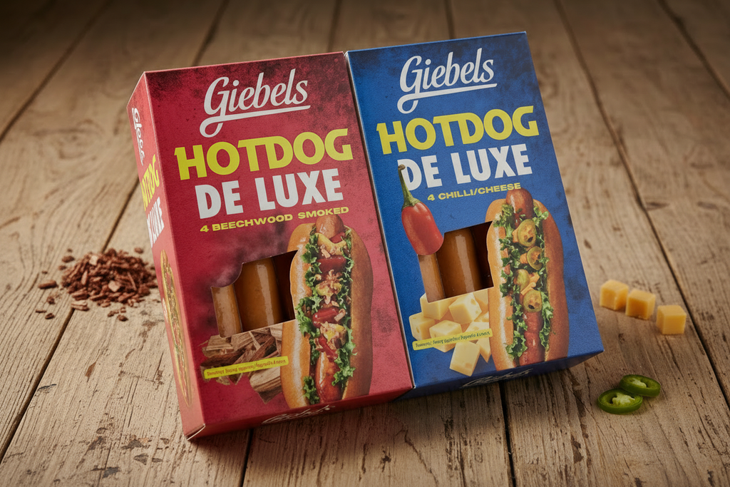 Beechwood Smoked x5 packs & Chili Cheese x5 packs Hotdog Deluxe Combi Box